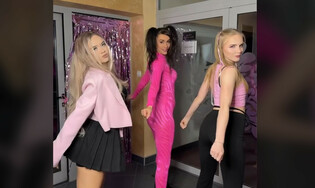 Wokalistka disco polo jako Barbie? Justyna Lubas zachwyca w różowej kreacji podczas „Barbie Dance”!