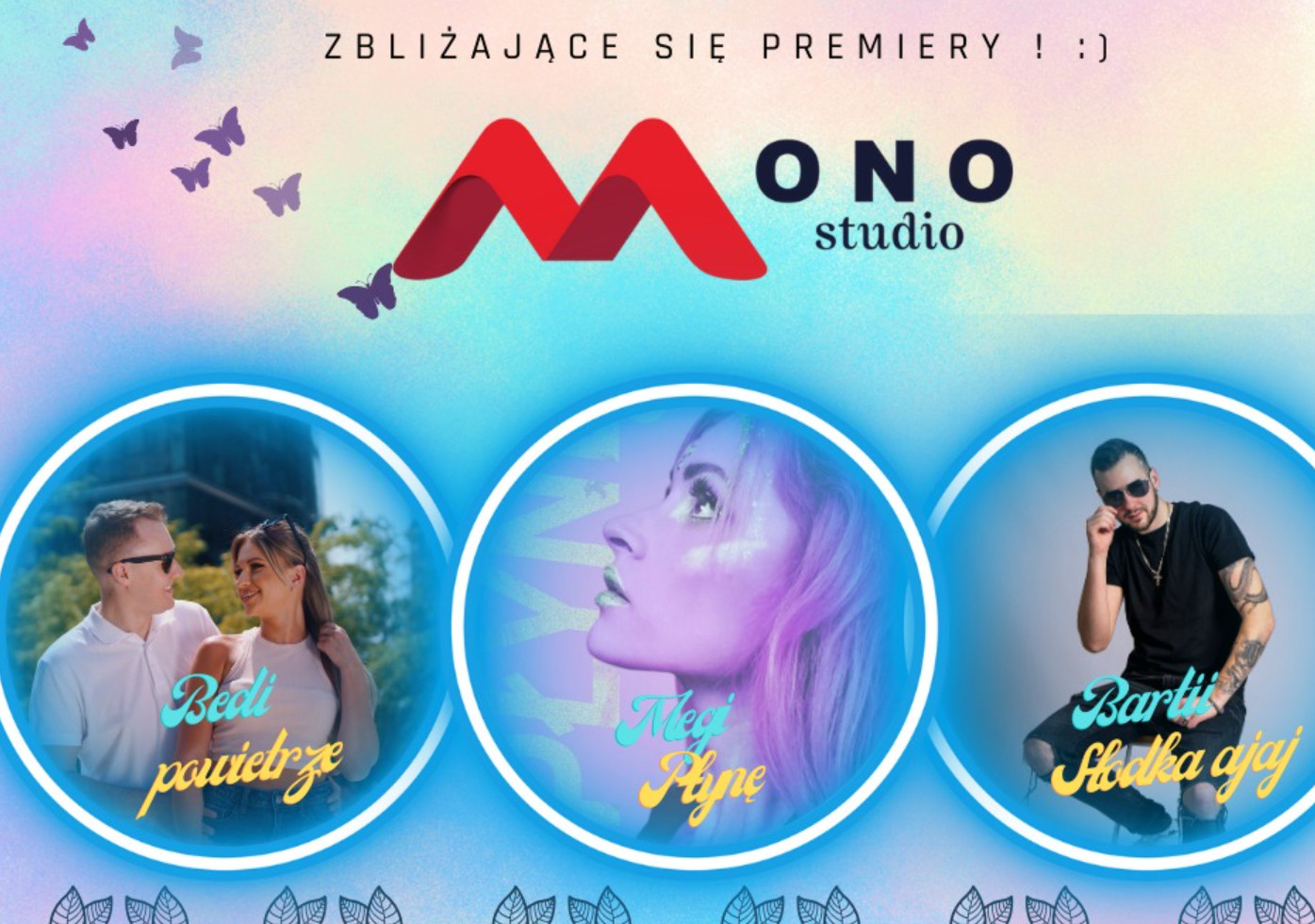 Mamy TO! Wrześniowe premiery w Mono Studio: Takie HITY pojawią się w świecie disco polo! 
