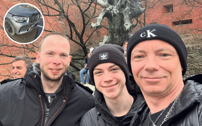 Wypadek młodej gwiazdy disco i jego menadżera w drodze na Fame MMA! Kobieta wjechała na czerwonym świetle!