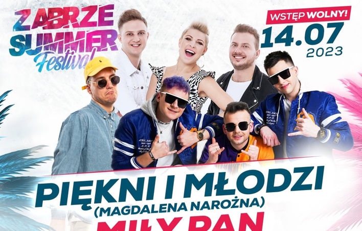 ZABRZE SUMMER FESTIVAL 2023 już 14 lipca 2023