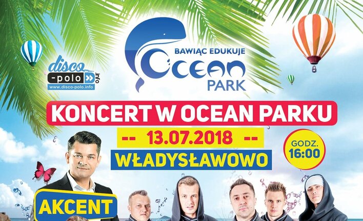 Zaczynamy nowy sezon! Ocean Park Władysławowo i największe gwiazdy disco polo już 13 lipca