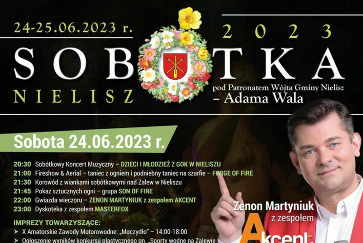 Zenon Martyniuk w Sobótce: Największa gwiazda imprezy w Nieliszu
