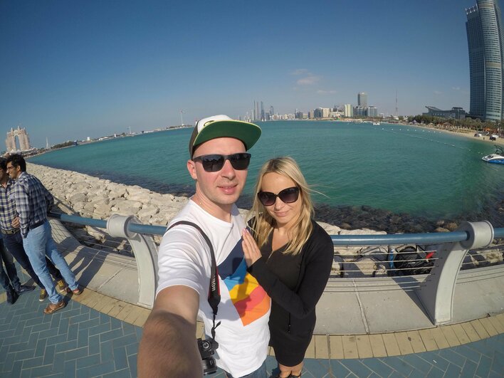 Zimowe wakacje Geska z rodzinką