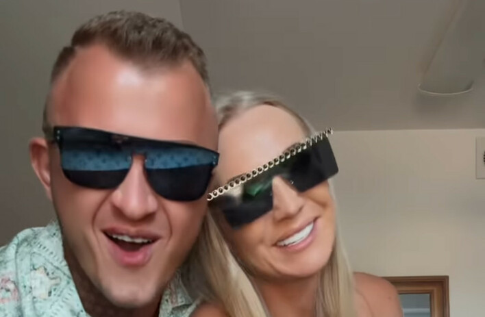 Co za nagranie! Dawid Narożny przyłapany w akcie miłosnym z żoną! VIDEO stało się viralem w sieci! 