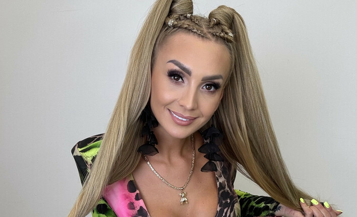 Żona Dawida Narożnego kusi fanów! Joanna w sukience z mega dekoltem wygląda jak „milion dolarów”