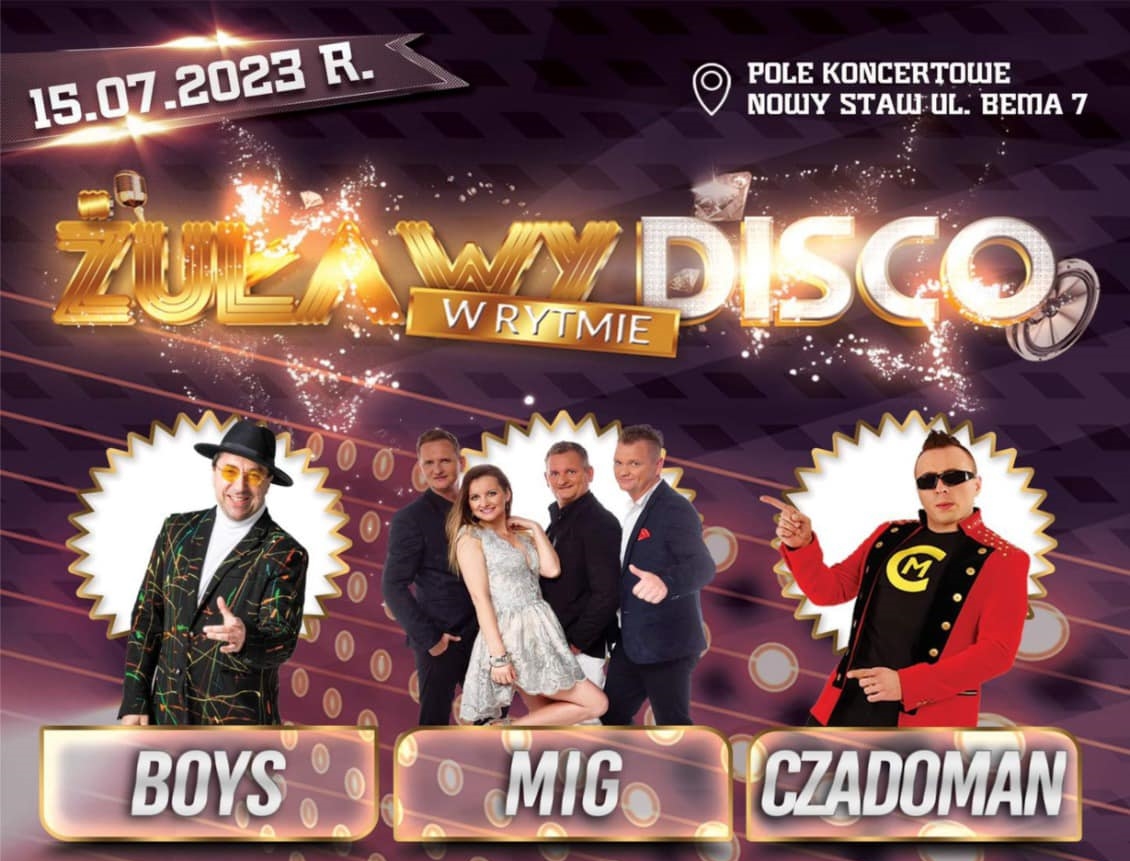Żuławy w Rytmie Disco 2023! Gorące rytmy disco polo do Nowego Stawu