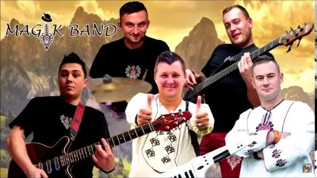 Magik Band - Butelka wina, na łóżku Halina