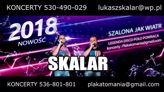 Skalar - Szalona jak wiatr