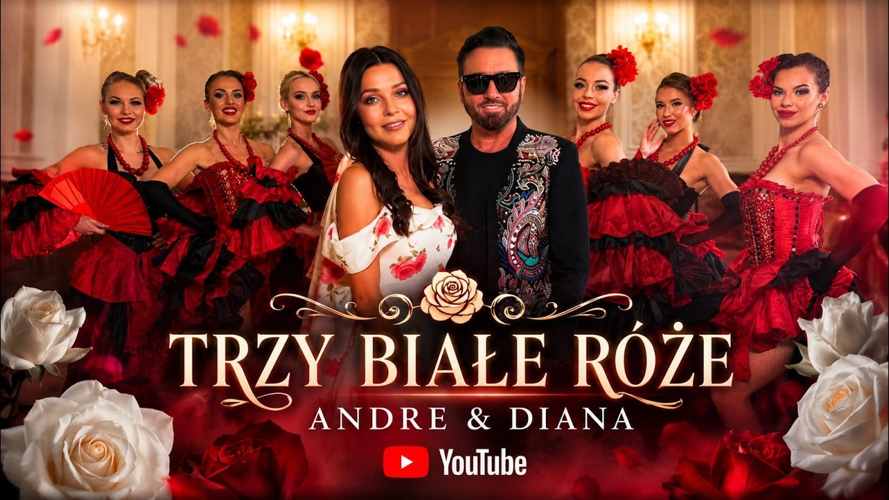 Miniatura teledysku - ANDRE & DIANA - TRZY BIAŁE RÓŻE