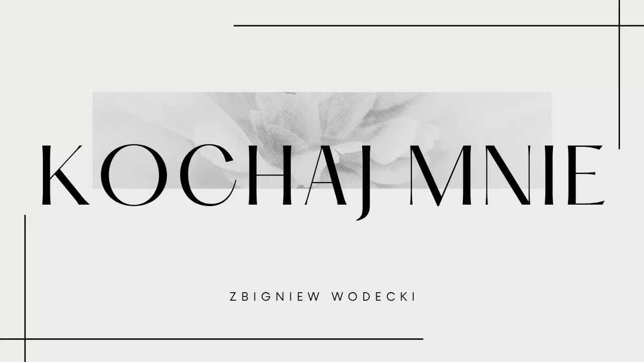 Arek Kopaczewski - Kochaj mnie (z rep. Z. WODECKI)