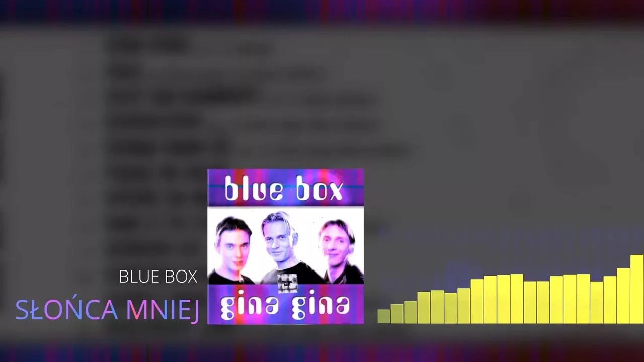 BLUE BOX - Słońca mniej