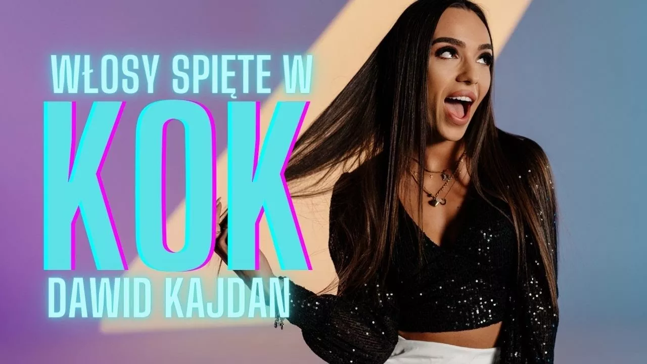 DAWID KAJDAN - Włosy spięte w kok