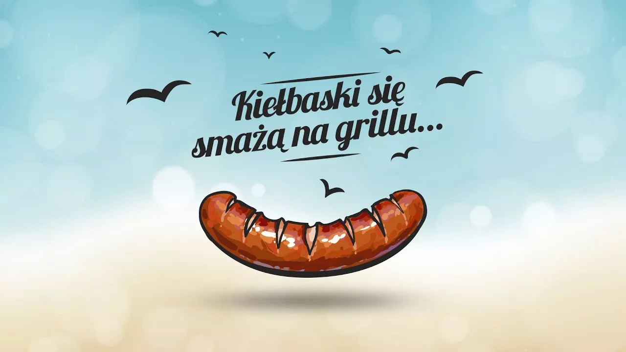 Denis - Kiełbaski się smażą na grillu