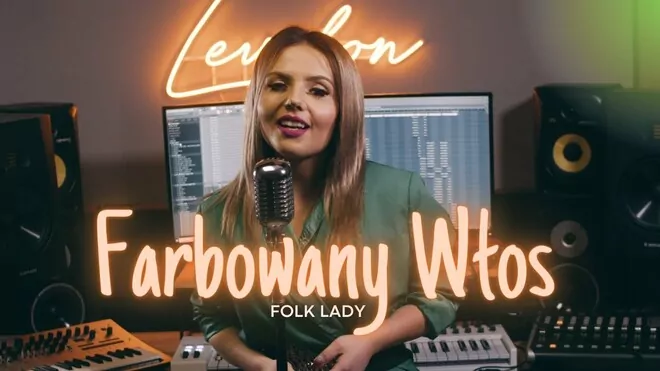Folk Lady - Farbowany Włos