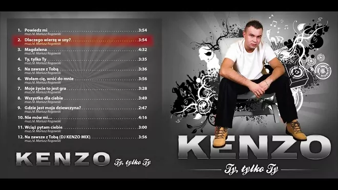 Kenzo - Ty, Tylko Ty (Oficjalna płyta )
