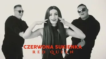 RED QUEEN - Czerwona sukienka