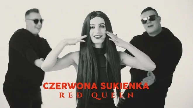 RED QUEEN - Czerwona sukienka