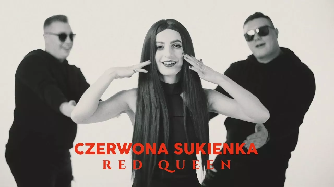 RED QUEEN - Czerwona sukienka