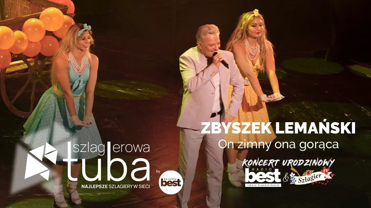 ZBYSZEK LEMAŃSKI - On zimny ona gorąca (Koncert Official)