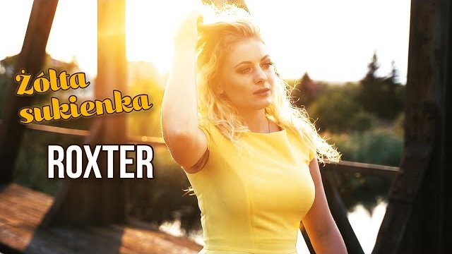 ROXTER - ŻÓŁTA SUKIENKA 