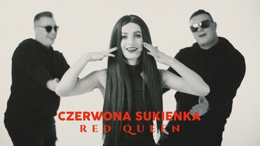 RED QUEEN - Czerwona sukienka
